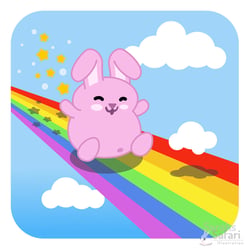 Rainbow Bunny