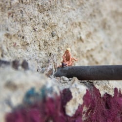 My summer of love – make love not war – why don´t we do it in the road? (detail)