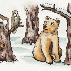 Die Wintergeschichte vom Bär (noch nicht erschienen)