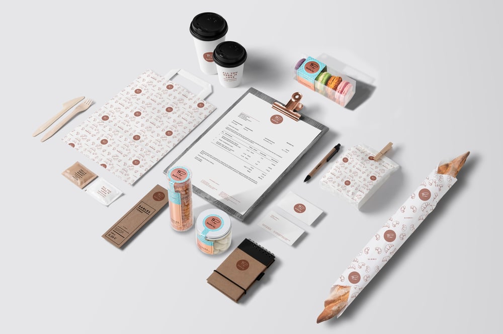 Pâtisserie Ludwig – Branding & Packaging Design von Yummy Stories