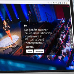 Webseite für Anja Förster (Top-Speaker)