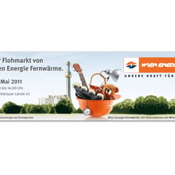 Inserat Flohmarkt Wien Energie/Spittelau