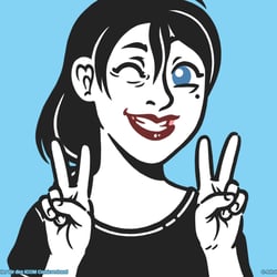 „Silvi“, Animations-Charakter für den ICOM Comicverband
