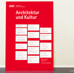 aac – Academy of Architechtural Design – Poster