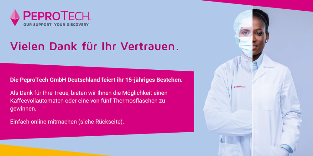 Jubiläumsaktion | PeproTech Deutschland