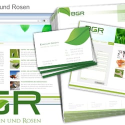BGR – Logo, Visitenkarten, Briefbogen, Stempel, Webseite