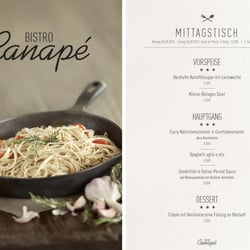 Canapé Bistro Saarbrücken, Vanessa Badziong Grafik