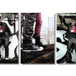 Fotoserie zum Thema Mode der 80er