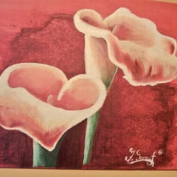 Blumen – Acryl