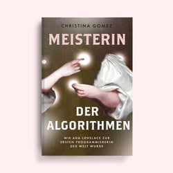 Meisterin der Algorithmen – Buchcovergestaltung