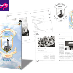 Festschrift für den Burschenverein Gelting – 32 Seiten