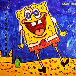 SKETCHTEMBER 21 – NR.10 -THEMA:SPONGBOB SCHWAMMKOPF