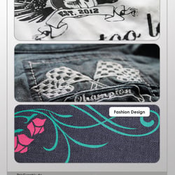 Fashion Design Embroidery Desin