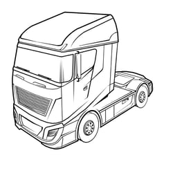 Vektorgrafik Mahle LKW Piktogramm