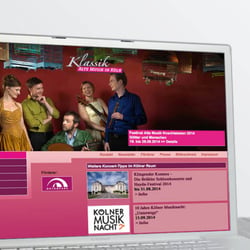 Website klassik-koeln.de