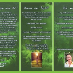 Flyer Märchencoach innen