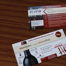 Flyer – Weinhandlung-Beer