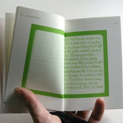 Handlettering eines Gedichtes