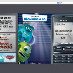 FLASH WEBSITE – Disney•Pixar’s MONSTERS INC.