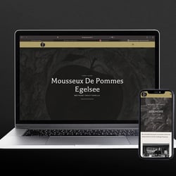 Webdesign für Mousseux de Pommes