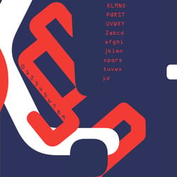 Typografie Plakat