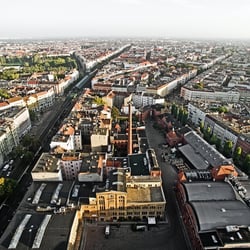 Luftaufnahme Kulturbrauerei Berlin