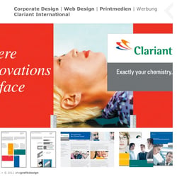 Corporate Design | Web Design | Printmedien | Clariant International