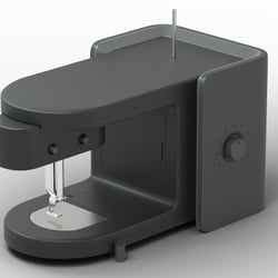Nähmaschine „sewing.pro“ – Challenge Modelling
