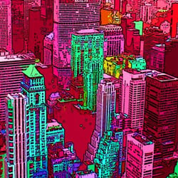 New York PopArt Stil