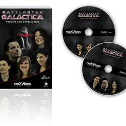 Battlestar Galactica Cover + Label art