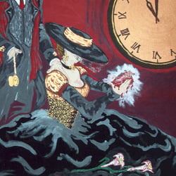 Jack – the Ripper 100×100cm in Acryl