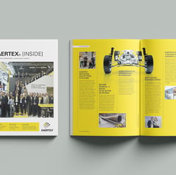 mama burns SAERTEX Mitarbeitermagazin