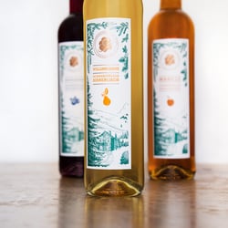 Package Design Fruchtlikör / Schwarzwälder Spezialitäten