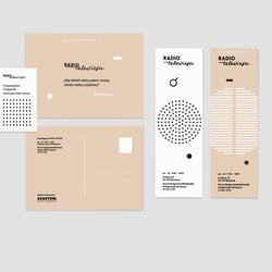 Identity for cafe in modernist style