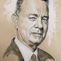 Tom Hanks Portrait