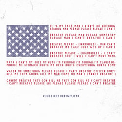 GEORGE FLOYD (American Flag)