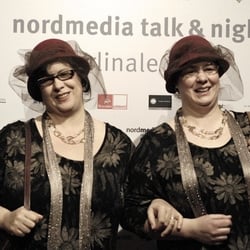 Die nordmedia-Wand