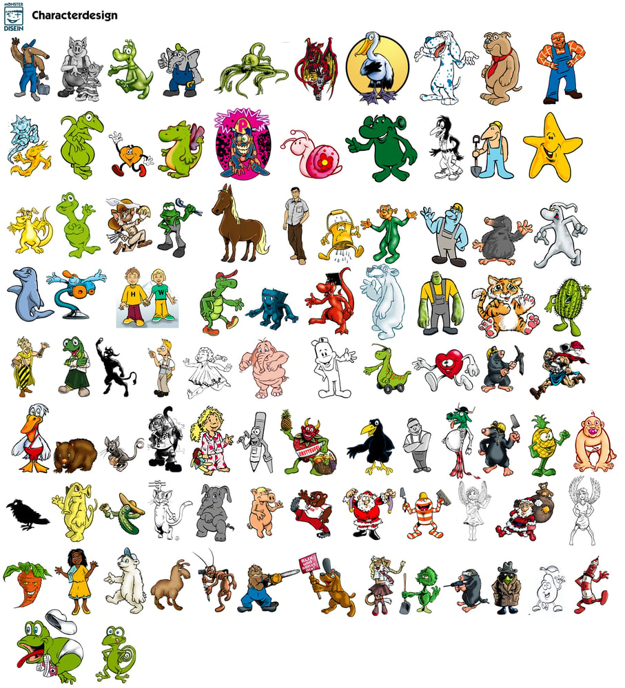 Figuren Character Maskottchen
