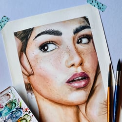 Aquarellportrait