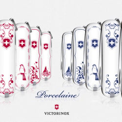 Gestaltungsreihe für Victorinox Taschenmesser, limited edition