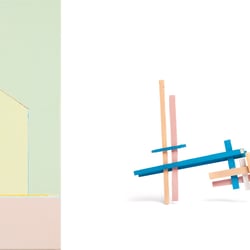 Reproduktion von Werken des Künstlers Tscharandabi