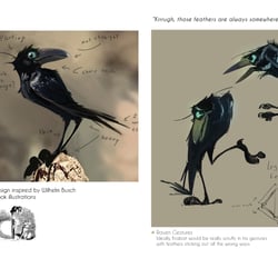 Krabat as Raven – Character Design