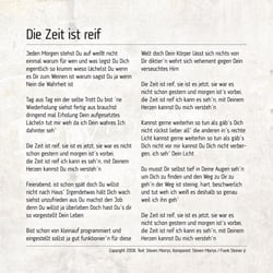 Konzeption, Kreation, Produktion