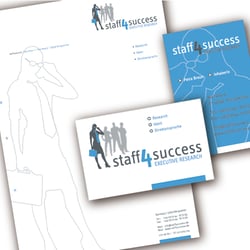 Corporate Design für eine Agentur für Personal Research