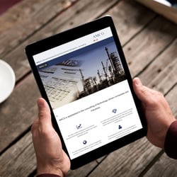 Contao Webseite für die Unternehmensberatung www.amcg.de