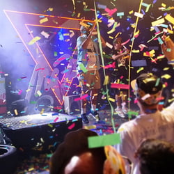 MC Fitti Live Stage Design