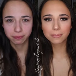 Braut-Makeup (Probe)