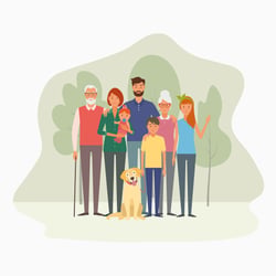 suzana-mujakovic-vector-character-design-family