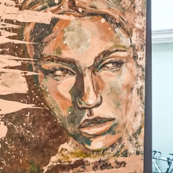 Ausstellung in Cottbus, carographic, Pop Art Kunst der Malerei von Carolyn Mielke