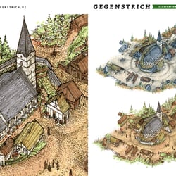 Tusche / Marker auf Reinzeichenkarton, 42 × 30cm